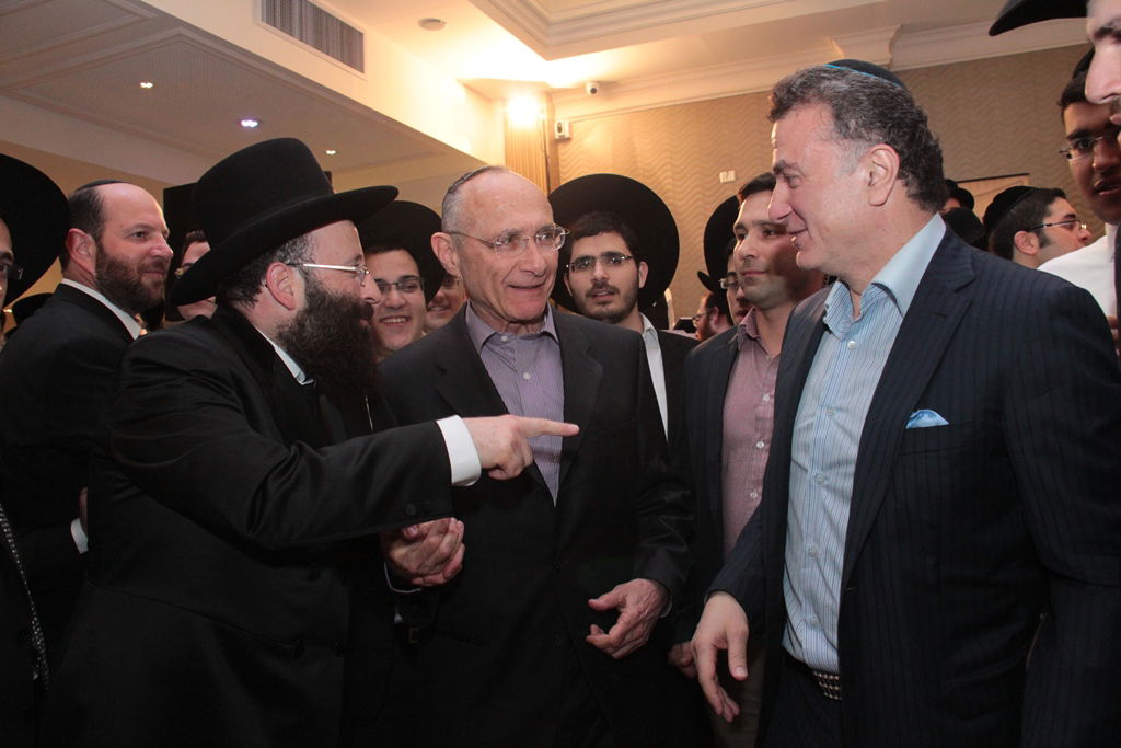 הרב שמואל רבינוביץ חיתן, כל המי ומי התייצבו • גלריה