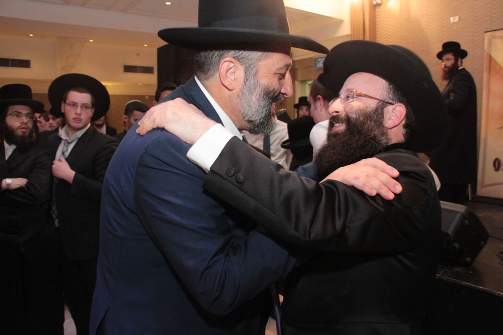 הרב שמואל רבינוביץ חיתן, כל המי ומי התייצבו • גלריה