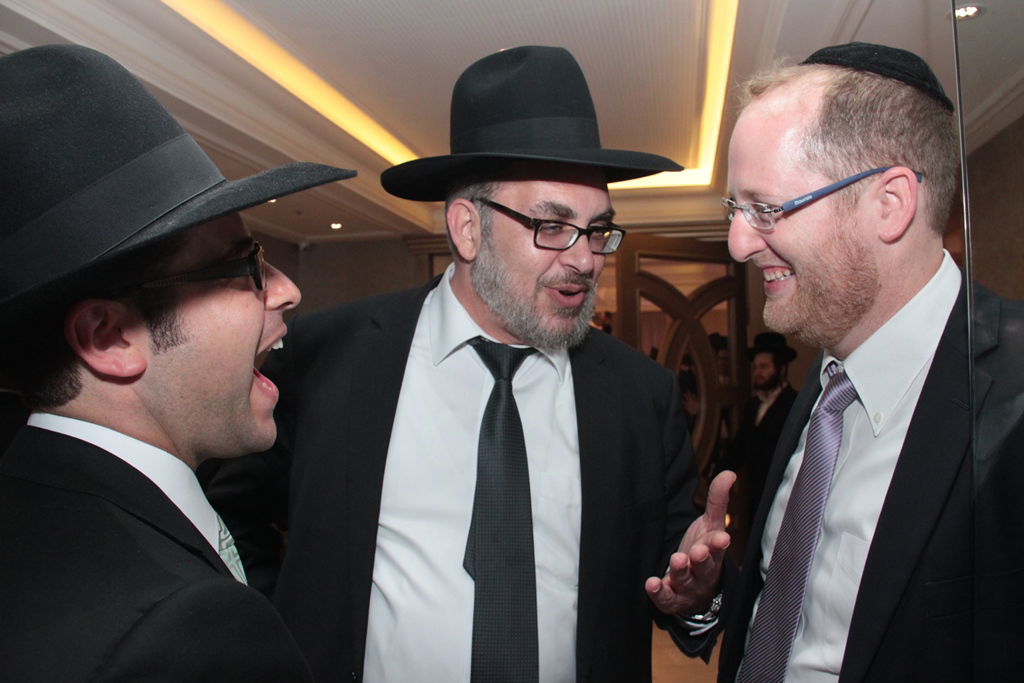 הרב שמואל רבינוביץ חיתן, כל המי ומי התייצבו • גלריה