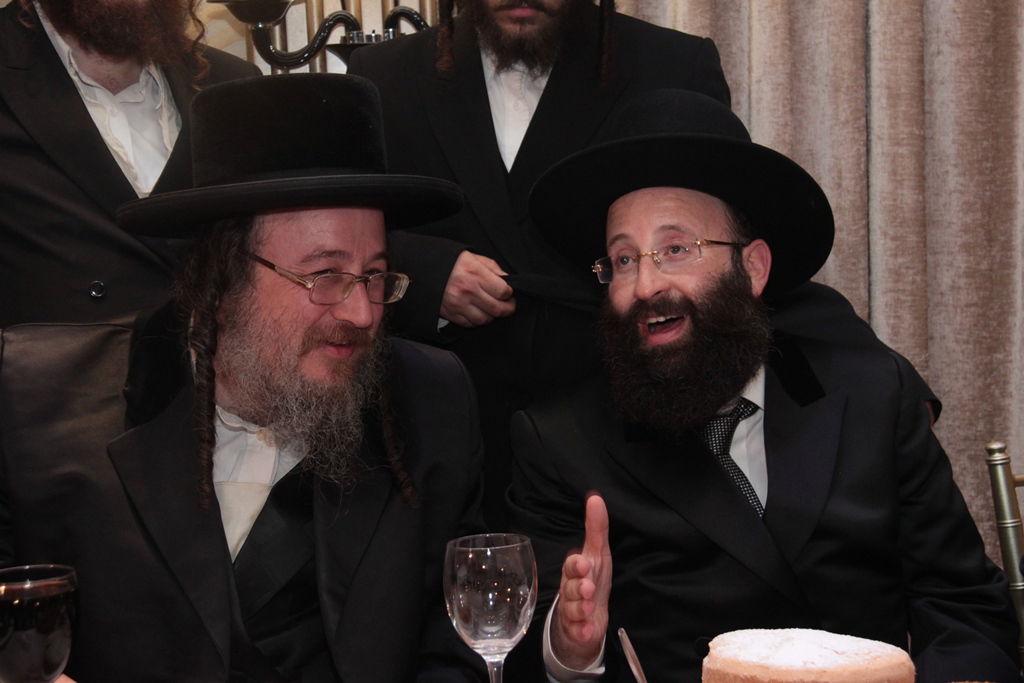 הרב שמואל רבינוביץ חיתן, כל המי ומי התייצבו • גלריה