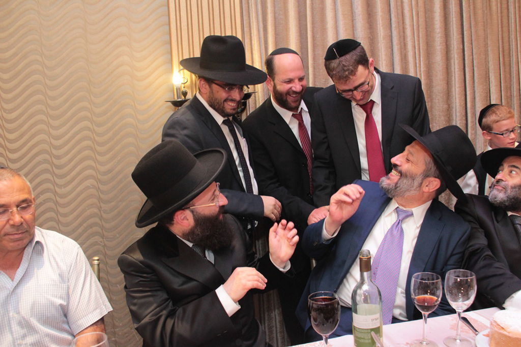 הרב שמואל רבינוביץ חיתן, כל המי ומי התייצבו • גלריה