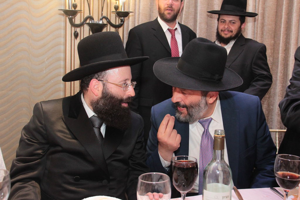 הרב שמואל רבינוביץ חיתן, כל המי ומי התייצבו • גלריה