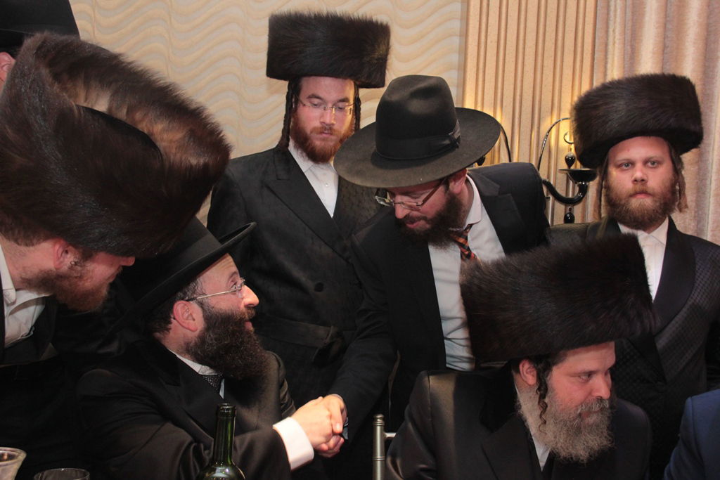 הרב שמואל רבינוביץ חיתן, כל המי ומי התייצבו • גלריה