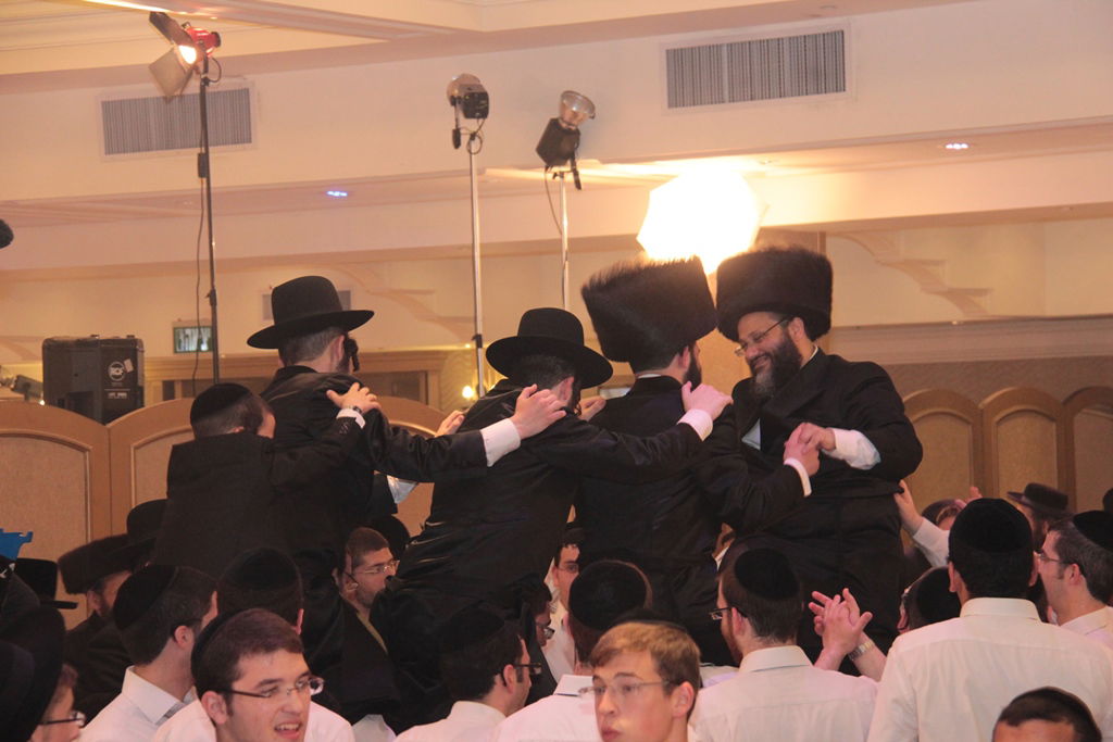 הרב שמואל רבינוביץ חיתן, כל המי ומי התייצבו • גלריה