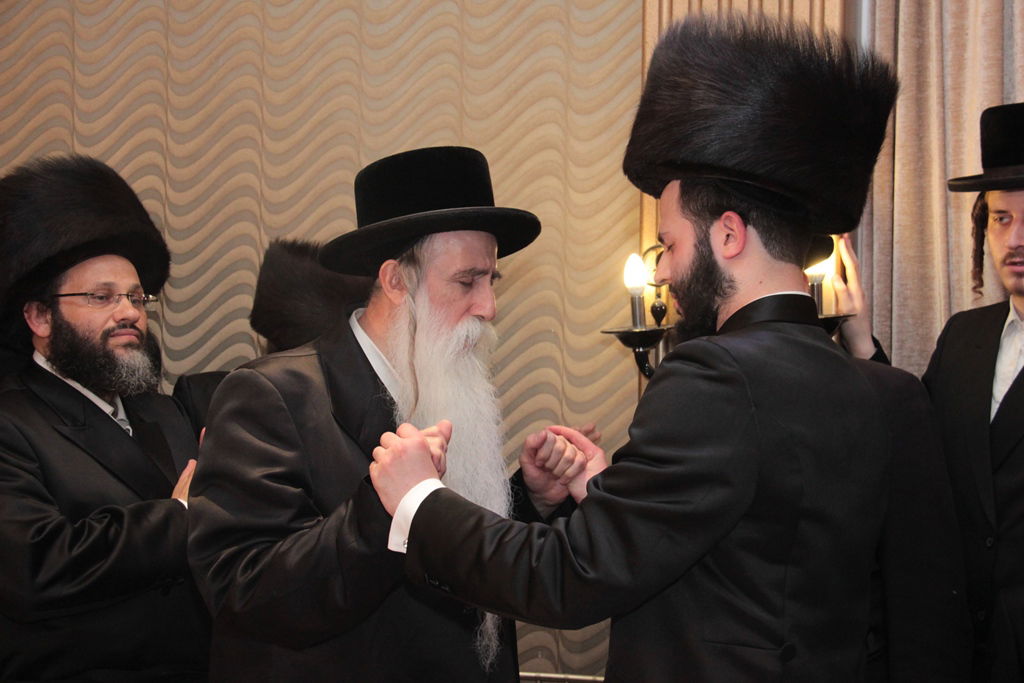 הרב שמואל רבינוביץ חיתן, כל המי ומי התייצבו • גלריה