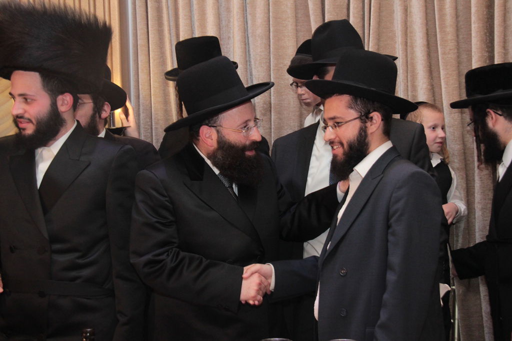 הרב שמואל רבינוביץ חיתן, כל המי ומי התייצבו • גלריה