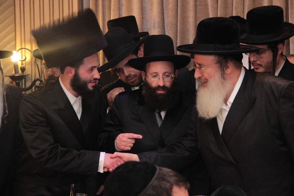 הרב שמואל רבינוביץ חיתן, כל המי ומי התייצבו • גלריה