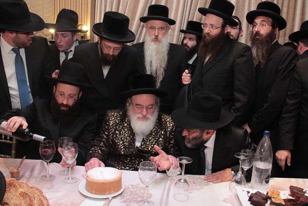 הרב שמואל רבינוביץ חיתן, כל המי ומי התייצבו • גלריה