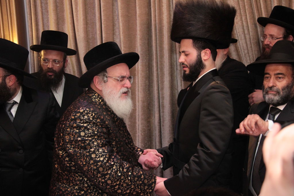 הרב שמואל רבינוביץ חיתן, כל המי ומי התייצבו • גלריה