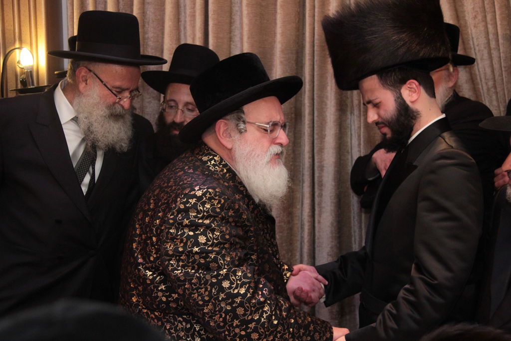 הרב שמואל רבינוביץ חיתן, כל המי ומי התייצבו • גלריה