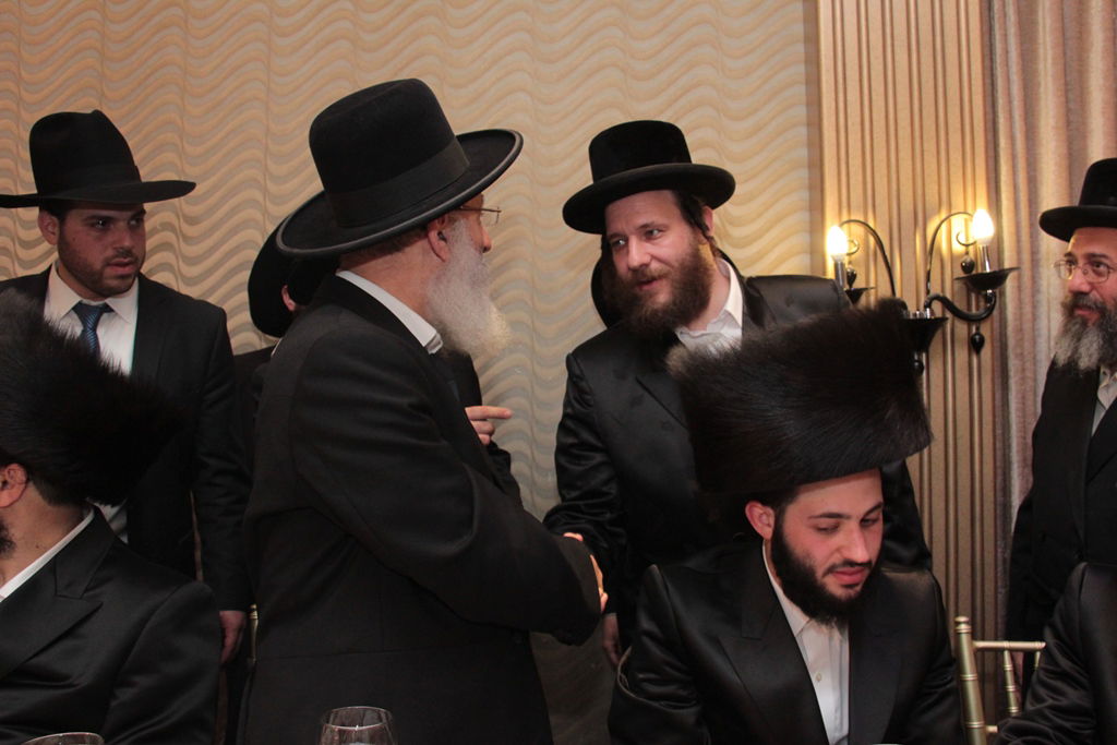 הרב שמואל רבינוביץ חיתן, כל המי ומי התייצבו • גלריה