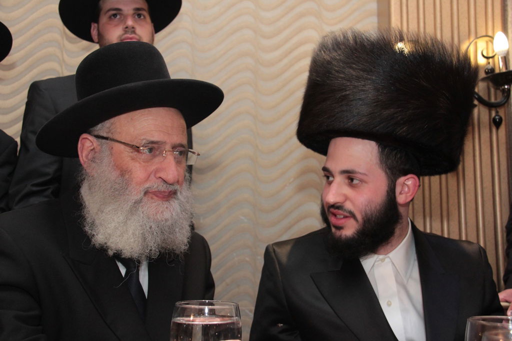 הרב שמואל רבינוביץ חיתן, כל המי ומי התייצבו • גלריה