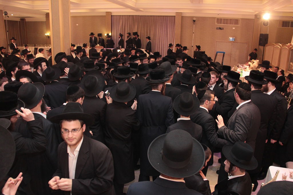 הרב שמואל רבינוביץ חיתן, כל המי ומי התייצבו • גלריה