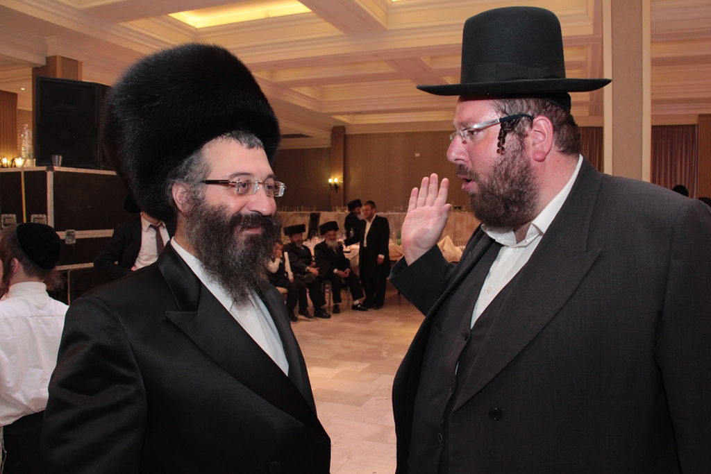 הרב שמואל רבינוביץ חיתן, כל המי ומי התייצבו • גלריה