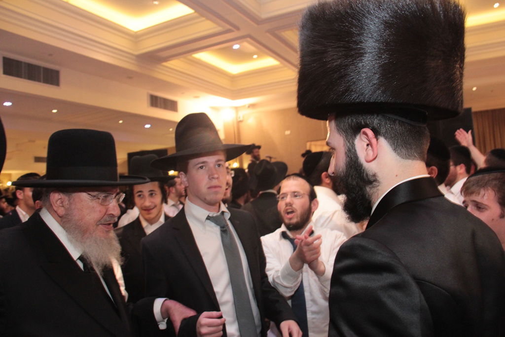 הרב שמואל רבינוביץ חיתן, כל המי ומי התייצבו • גלריה