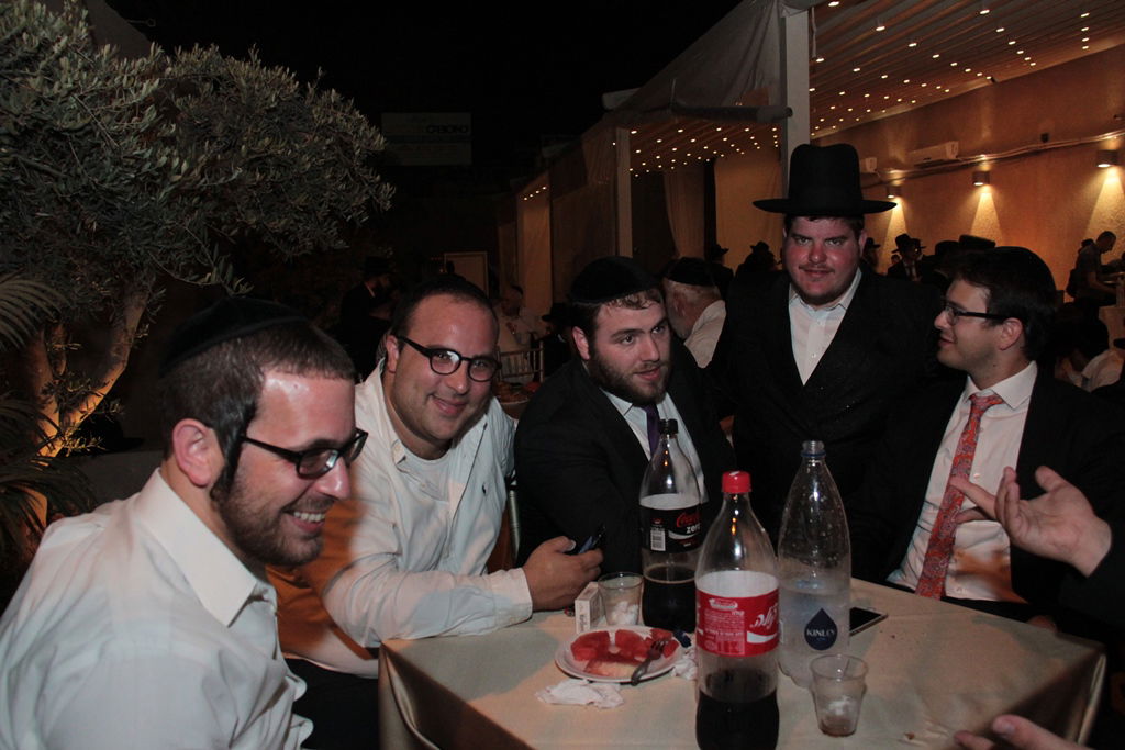 הרב שמואל רבינוביץ חיתן, כל המי ומי התייצבו • גלריה