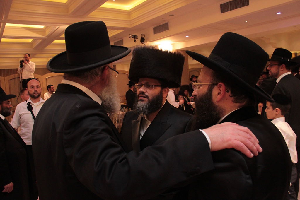 הרב שמואל רבינוביץ חיתן, כל המי ומי התייצבו • גלריה