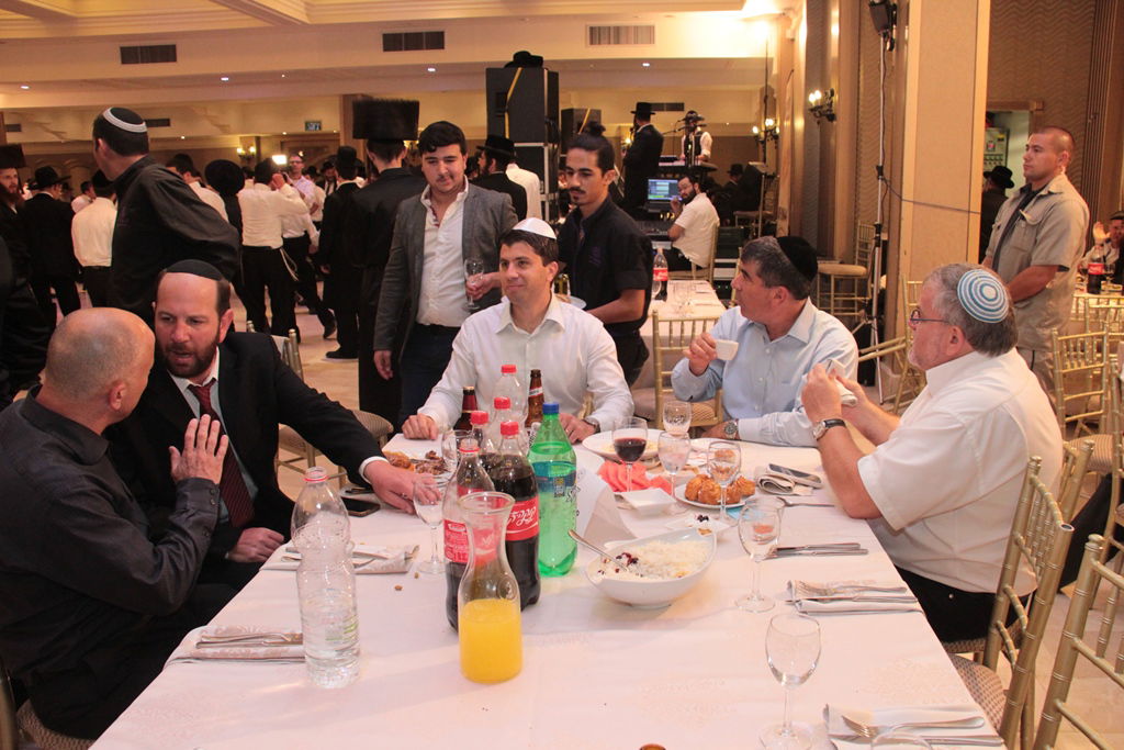 הרב שמואל רבינוביץ חיתן, כל המי ומי התייצבו • גלריה