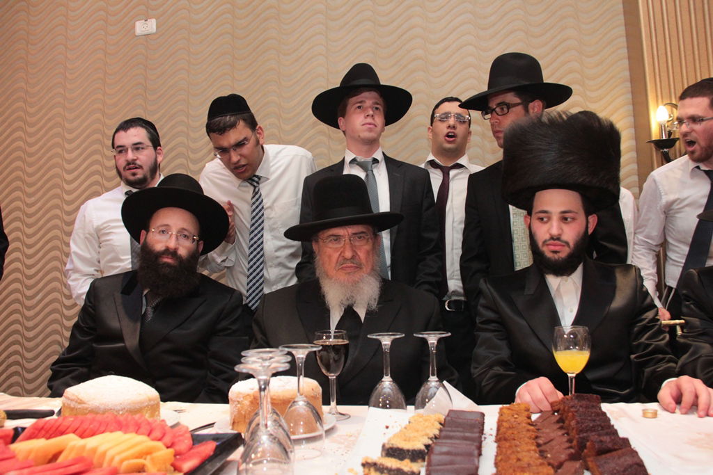 הרב שמואל רבינוביץ חיתן, כל המי ומי התייצבו • גלריה