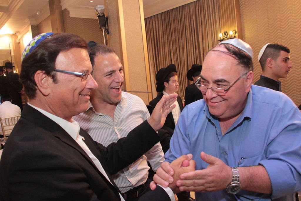 הרב שמואל רבינוביץ חיתן, כל המי ומי התייצבו • גלריה