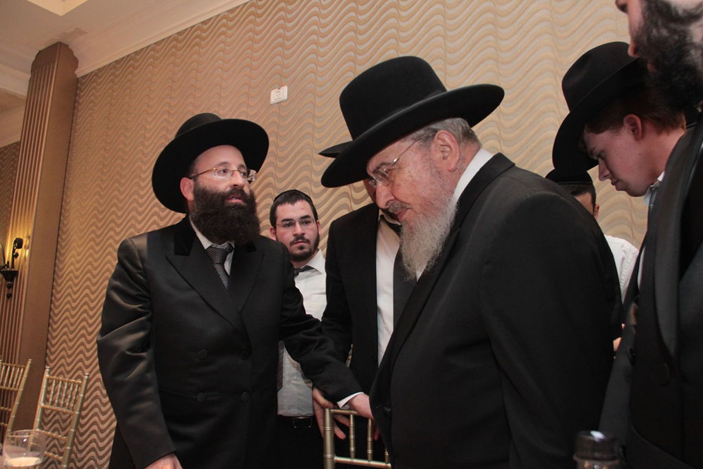 הרב שמואל רבינוביץ חיתן, כל המי ומי התייצבו • גלריה