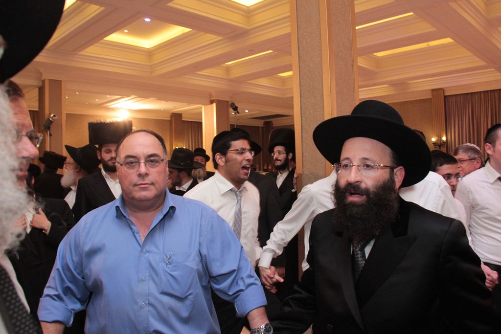 הרב שמואל רבינוביץ חיתן, כל המי ומי התייצבו • גלריה