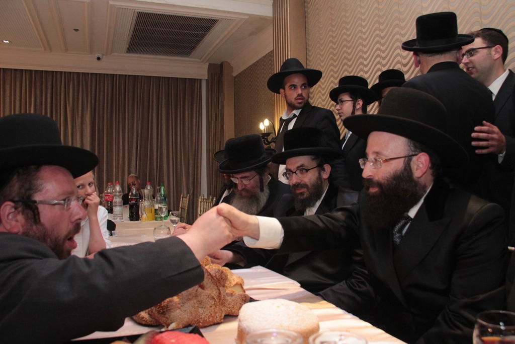 הרב שמואל רבינוביץ חיתן, כל המי ומי התייצבו • גלריה