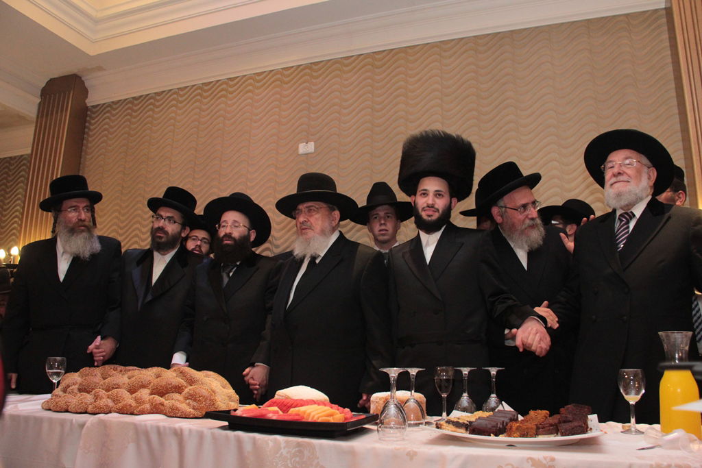 הרב שמואל רבינוביץ חיתן, כל המי ומי התייצבו • גלריה