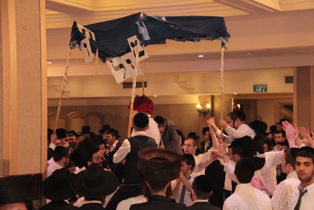 הרב שמואל רבינוביץ חיתן, כל המי ומי התייצבו • גלריה