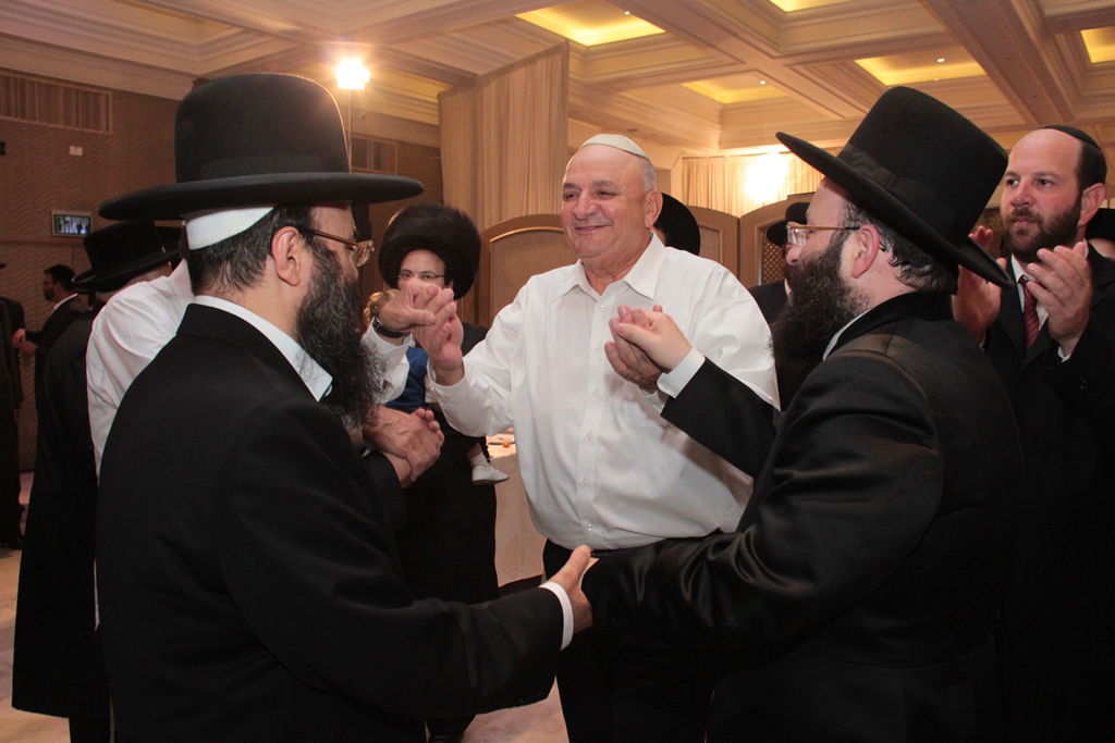 הרב שמואל רבינוביץ חיתן, כל המי ומי התייצבו • גלריה