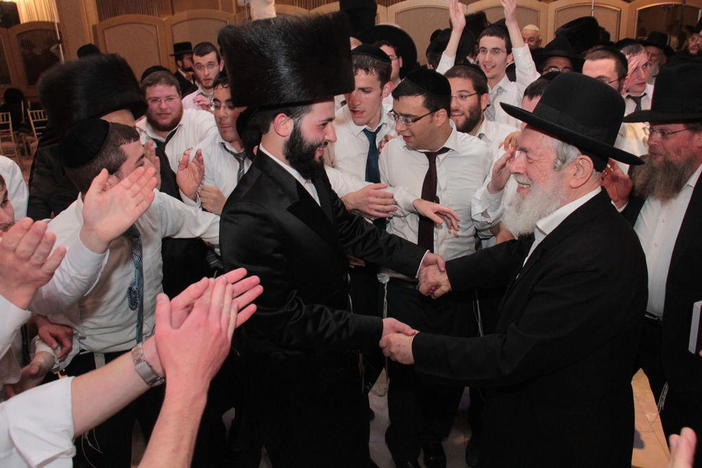 הרב שמואל רבינוביץ חיתן, כל המי ומי התייצבו • גלריה