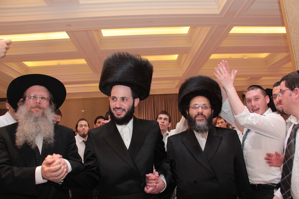 הרב שמואל רבינוביץ חיתן, כל המי ומי התייצבו • גלריה