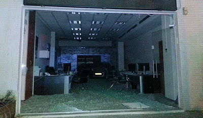 נס: טיל התפוצץ סמוך לאולם שמחות באשדוד, אין נפגעים