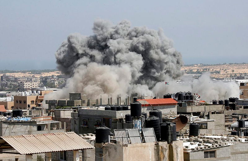 הפגזות ישראליות בעזה