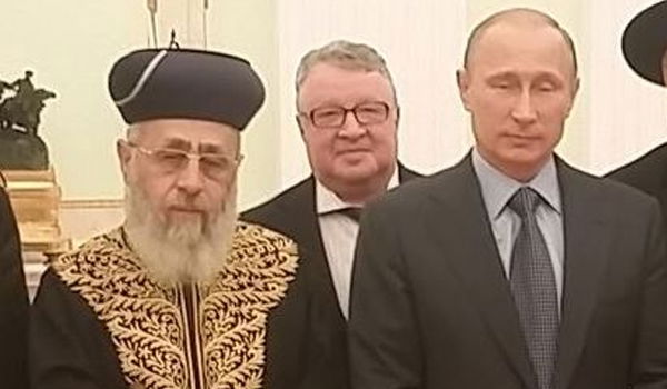 הראשל"צ הגר"י יוסף ונשיא רוסיה פוטין