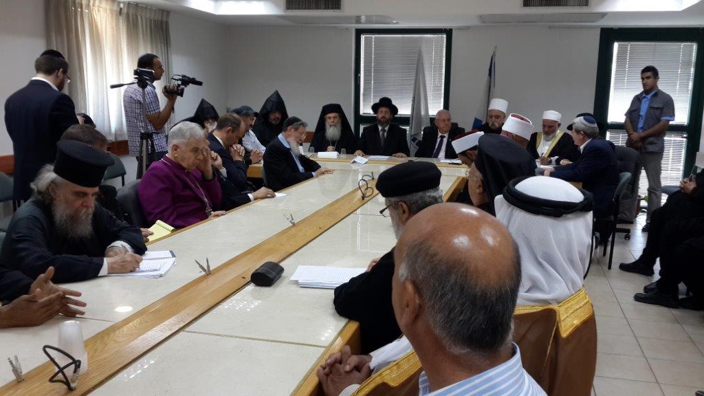 מנהיגי הדתות: 'די לשפיכות הדמים'