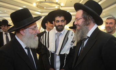 הגר"ד כהן והגר"ר אלבז בשמחת הברית