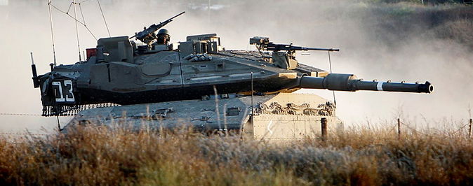 כוחות צה"ל סמוך לרצועה