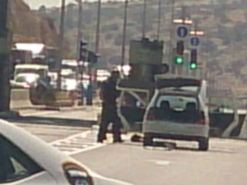 בחסדי שמים - סוכל פיגוע: רכב ממולכד נלכד בכביש 5