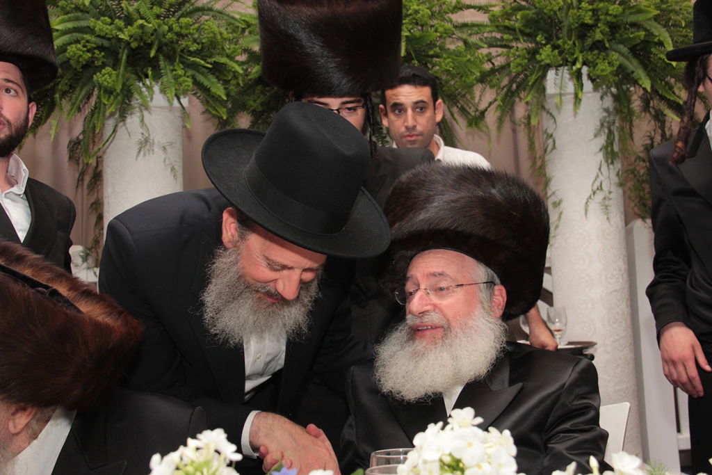 גלריה: חתונת בת הגר"א וייס