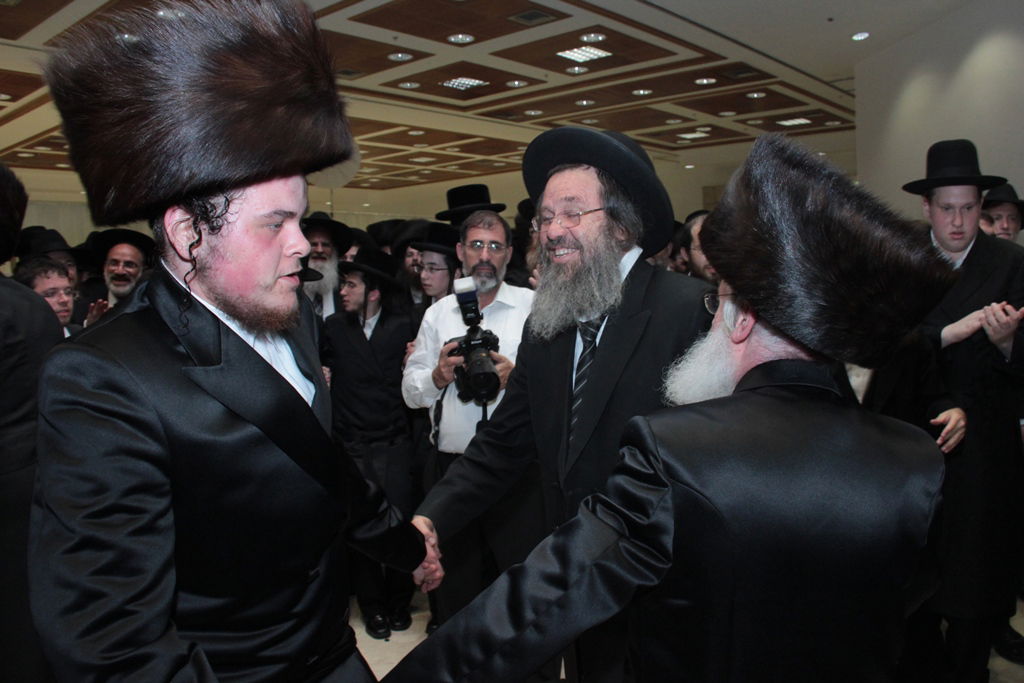 גלריה: חתונת בת הגר"א וייס