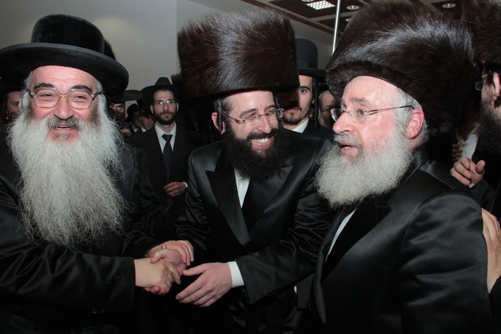 גלריה: חתונת בת הגר"א וייס