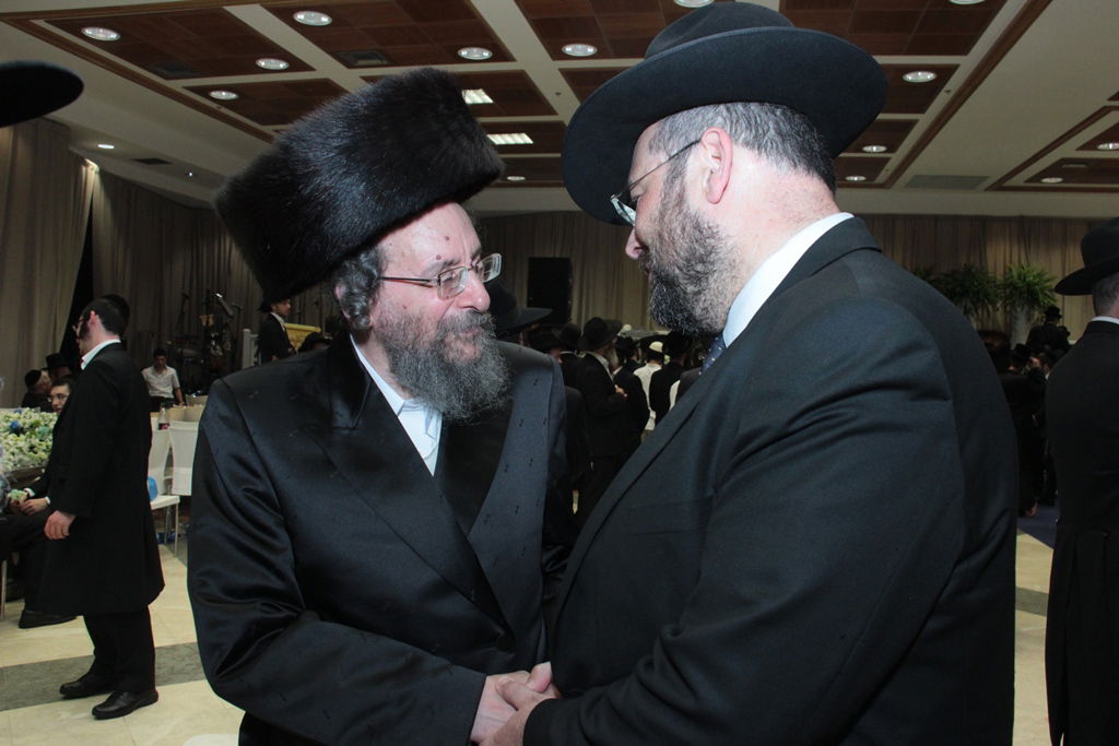 גלריה: חתונת בת הגר"א וייס