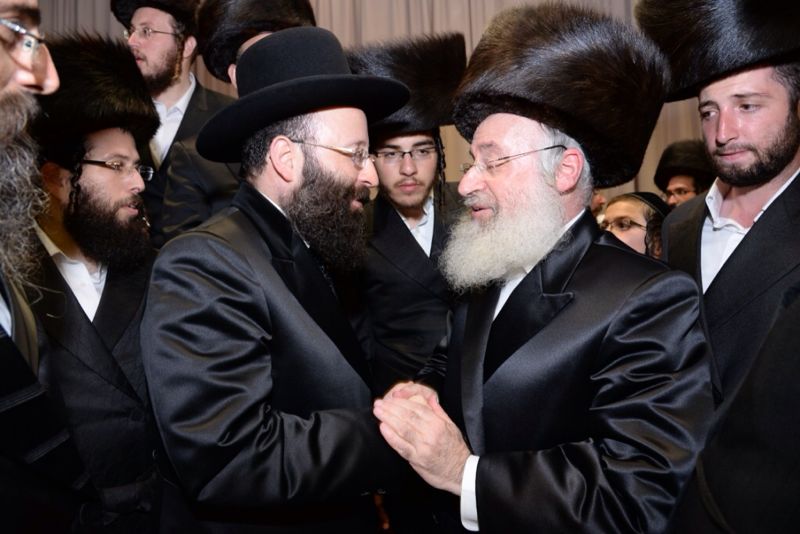 גלריה: חתונת בת הגר"א וייס