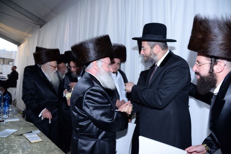 גלריה: חתונת בת הגר"א וייס