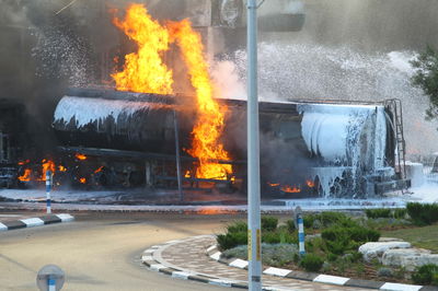 זירת הנפילה באשדוד