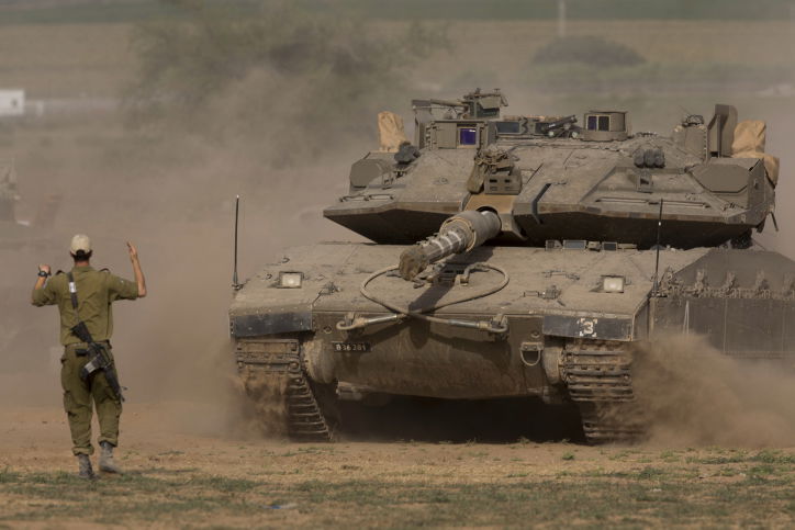 כוחות צה"ל בגבול רצועת עזה