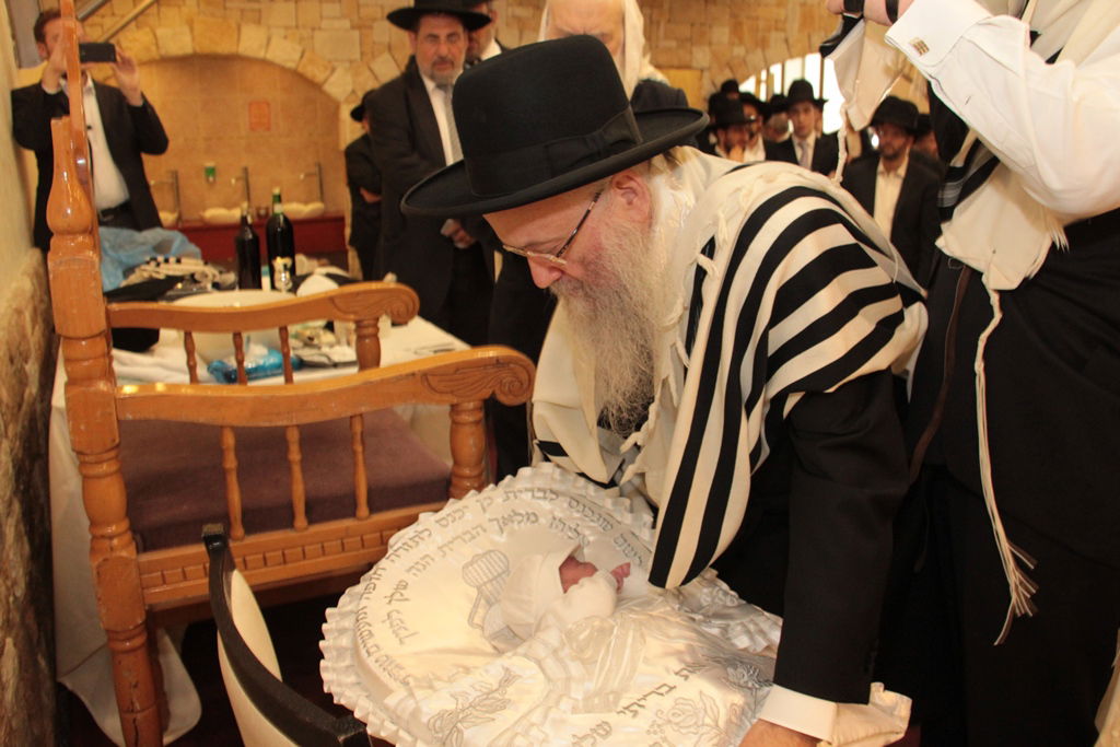 גלריה: ברית לנכדו של ח"כ יעקב אשר