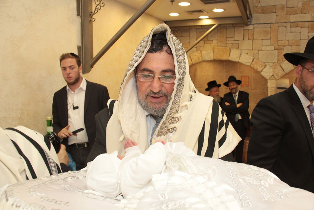 גלריה: ברית לנכדו של ח"כ יעקב אשר