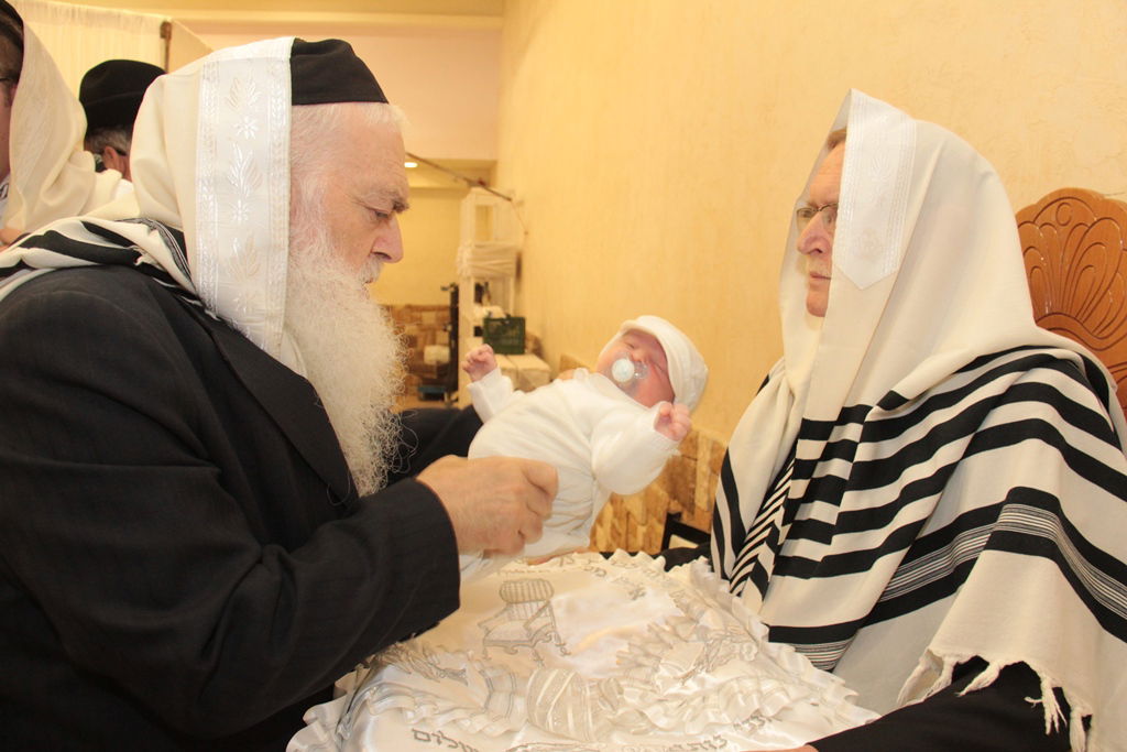 גלריה: ברית לנכדו של ח"כ יעקב אשר